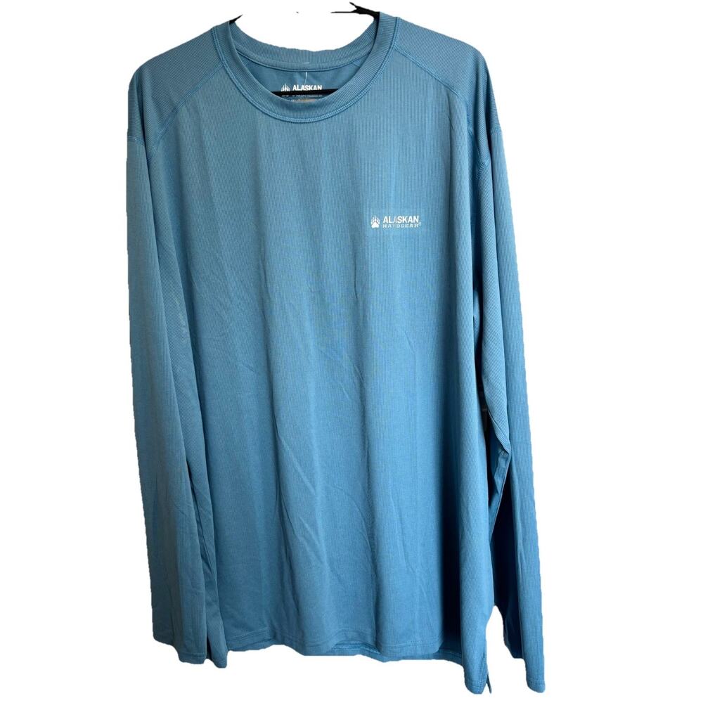 Alaskan Headgear Duluth NWT Men’s Jersey Shirt Sz XL Blue Outdoors Work Wear